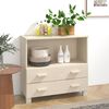 vidaXL Sideboard HAMAR Honey Brown 85x35x80 cm Solid Wood Pine