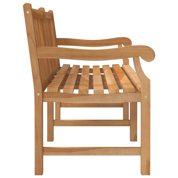 vidaXL Garden Bench 150 cm Solid Teak Wood