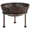 vidaXL Rustic Fire Pit Ø 40 cm Iron