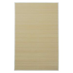 vidaXL Rug Bamboo 100x160 cm Natural
