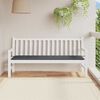 vidaXL Garden Bench Cushion Anthracite 180x50x3 cm Oxford Fabric