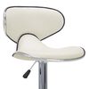 vidaXL Bar Stools 2 pcs Cream Faux Leather