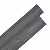vidaXL Flooring Planks Black and White 5.02 m&sup2; 36 pcs PVC