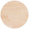 vidaXL Table Top | Brown | Solid pine wood | 50 cm |  Durable  | Table Top