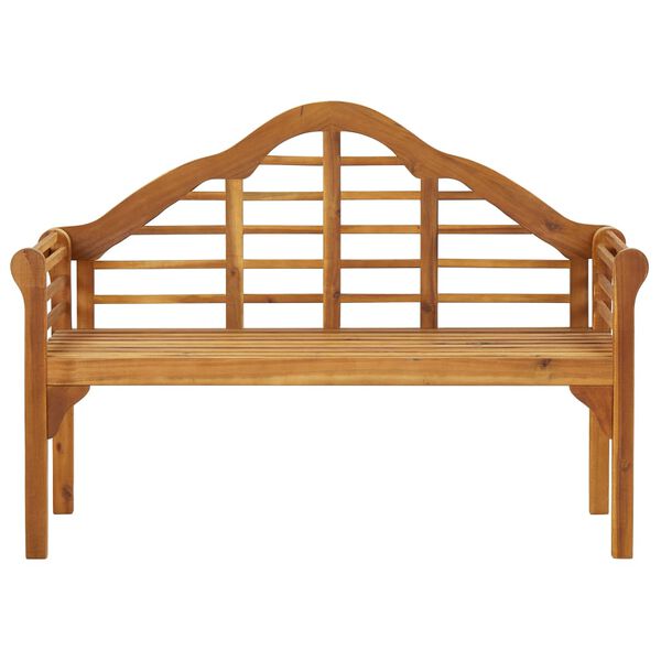 vidaXL Garden Queen Bench with Cushion 135 cm Solid Acacia Wood