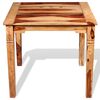 vidaXL Dining Table Solid Acacia Wood 82x80x76 cm