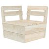 vidaXL Sectional Pallet Corner Sofa Impregnated Spruce Wood