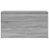 vidaXL Storage Chest Grey Sonoma 84x42x46 cm Engineered Wood