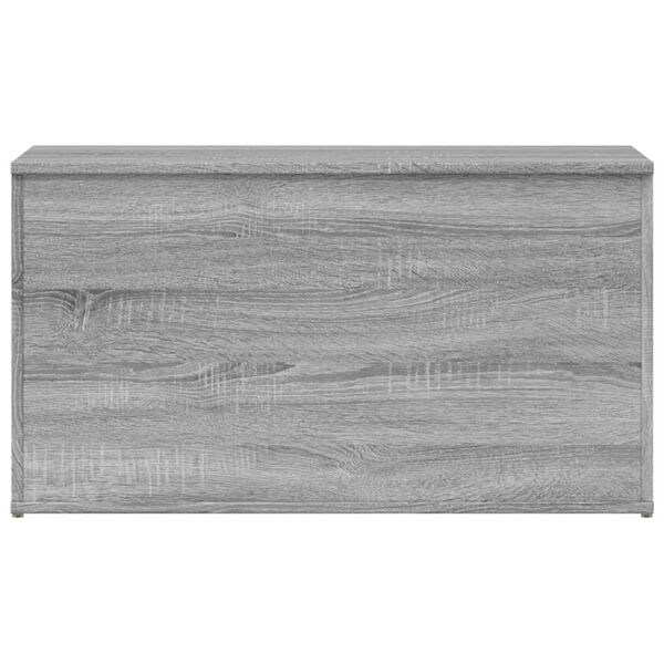vidaXL Storage Chest Grey Sonoma 84x42x46 cm Engineered Wood