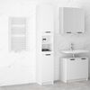 vidaXL Bathroom Cabinet White 32x34x188.5 cm Engineered Wood