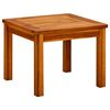 vidaXL Garden Coffee Table 45x45x36 cm Solid Acacia Wood