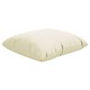 vidaXL Throw Pillows 4 pcs Cream 60x60 cm Fabric