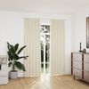 vidaXL Blackout Curtains 2 pcs with Hooks Velvet Cream 140x225 cm