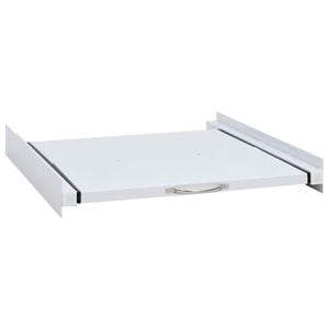 vidaXL Washing Machine Stacking Kit with Pull-Out Shelf