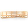 vidaXL 5 Piece Garden Lounge Set Solid Wood Pine