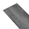 vidaXL PVC Flooring Planks 4.46 m² 3 mm Self-adhesive Shiny Grey