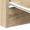 vidaXL Bedside Cabinet Sonoma Oak 38x35x56 cm Engineered Wood