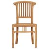 vidaXL 5 Piece Garden Dining Set Solid Teak Wood