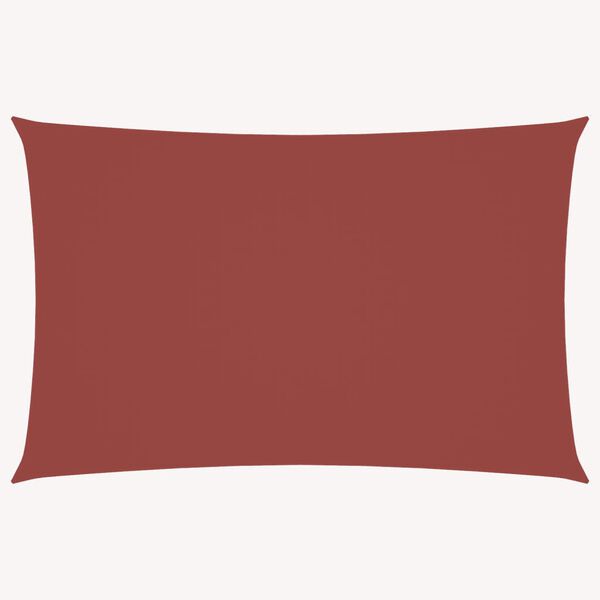 vidaXL Sunshade Sail Oxford Fabric Rectangular 4x7 m Terracotta
