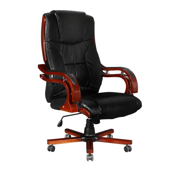 Leather executive chair high back