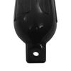 vidaXL Boat Fenders 4 pcs Black 58.5x16.5 cm PVC
