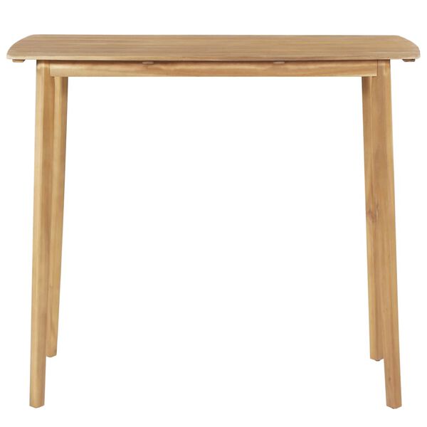 vidaXL Bar Table 120x60x105 cm Solid Acacia Wood