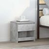 vidaXL Bedside Cabinets 2 pcs Concrete Grey 40x30x39 cm Engineered Wood