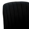 vidaXL Dining Chairs 2 pcs Black Velvet