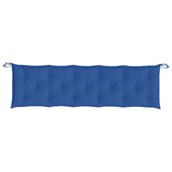 vidaXL Garden Bench Cushion Blue 180x50x7 cm Oxford Fabric