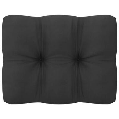 vidaXL 13 Piece Garden Lounge Set with Cushions Grey Solid Pinewood