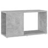 vidaXL TV Cabinet Concrete Grey 60x24x32cm Engineered Wood