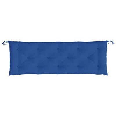 vidaXL Garden Bench Cushions 2 pcs Blue 150x50x7cm Oxford Fabric