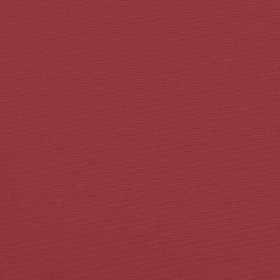 vidaXL Garden Bench Cushion Wine Red 100x50x7 cm Oxford Fabric
