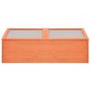 vidaXL Greenhouse Wood 100x50x34 cm