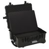 vidaXL Wheeled Flight Case Black 58x45x27 cm PP