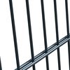 vidaXL 2D Fence Gate (Single) Anthracite Grey 100x160 cm