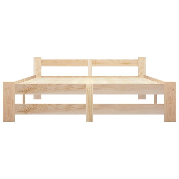 vidaXL Pallet Bed Frame without Mattress 180x200 cm Super King Solid Wood Pine
