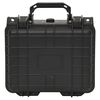 vidaXL Portable Flight Case Black 27x25x18 cm PP