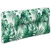 vidaXL Pallet Sofa Cushion Leaf Pattern 70x40x12 cm