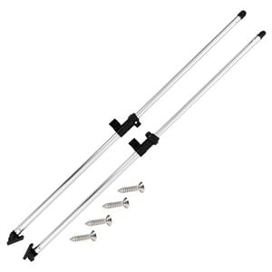 vidaXL Bimini Top Support Poles 2 pcs Aluminium