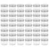 vidaXL Glass Jam Jars with Silver Lids 48 pcs 110 ml