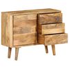 vidaXL Sideboard Solid Mango Wood 90x30x69 cm