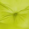 vidaXL Garden Bench Cushion Bright Green 200x(50+50)x7cm Oxford Fabric