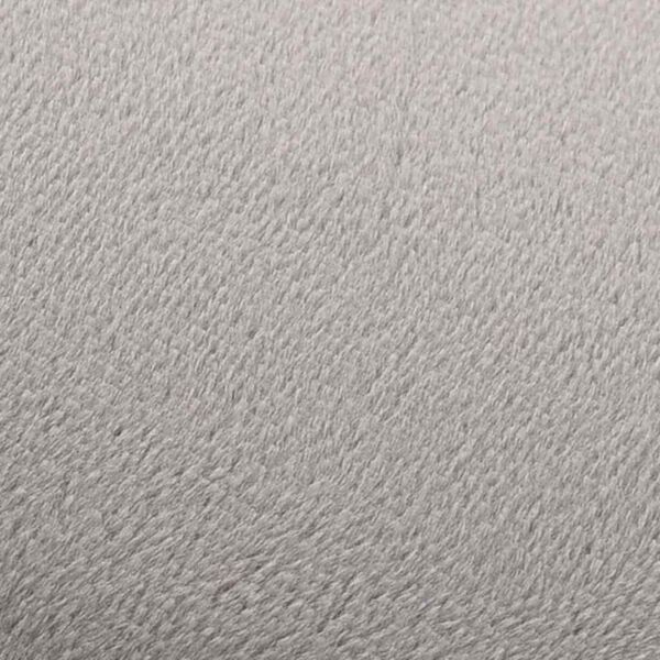 vidaXL Stool Light Grey and Gold Velvet 28 x 36 cm