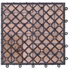 vidaXL Decking Tiles 11 pcs 30x30 cm Solid Reclaimed Wood