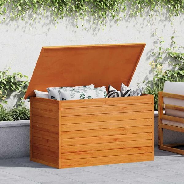 vidaXL Garden Storage Box 126x72x72 cm Wood