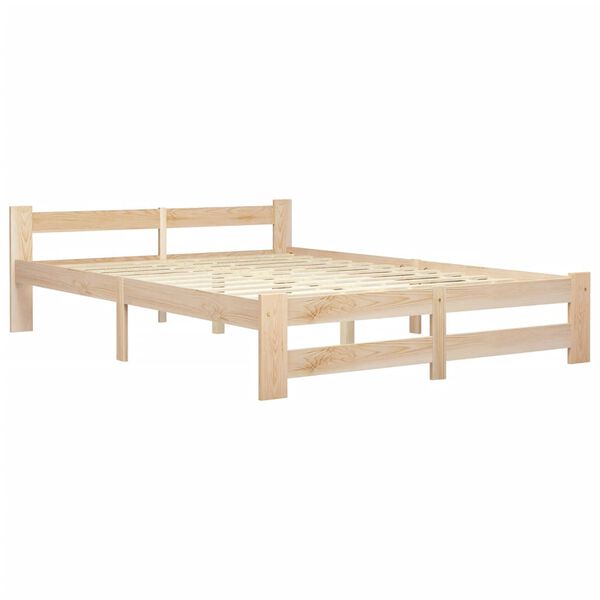 vidaXL Pallet Bed Frame without Mattress 180x200 cm Super King Solid Wood Pine