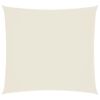 vidaXL Sunshade Sail Oxford Fabric Square 2.5x2.5 m Cream