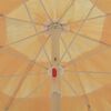 vidaXL Beach Parasol Natural 180 cm Hawaii Style