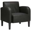 vidaXL Sofa Chair with Armrests Black 54 cm Faux Leather